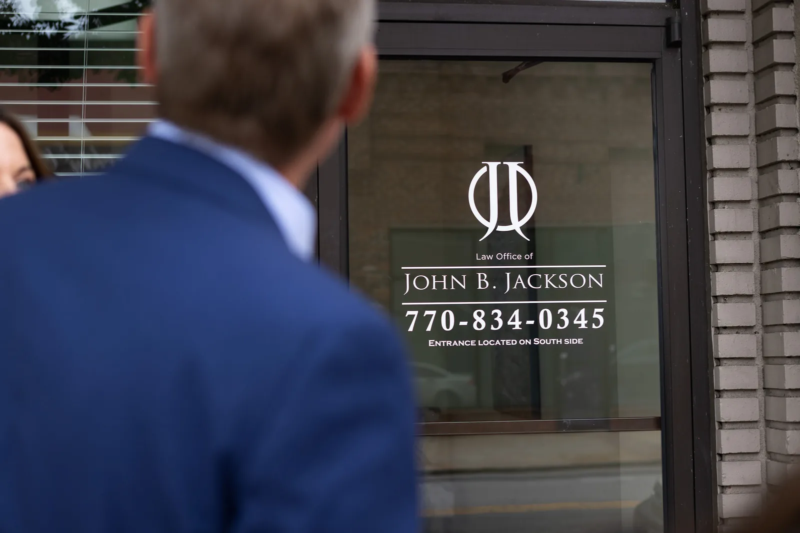Law Office of John B. Jackson Carrollton office exterior entrance