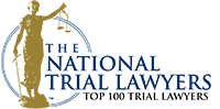 national trial lawyers top 100 badge