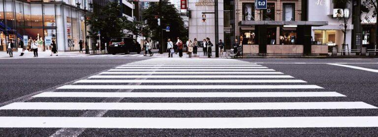 Picture of a crosswalk
